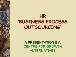 Payroll outsourcing presentation