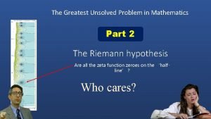 The Greatest Unsolved Problem in Mathematics Part 2