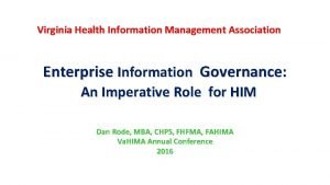 Virginia health information management association