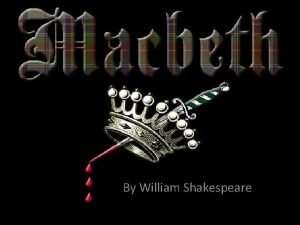 Dramatis personae macbeth