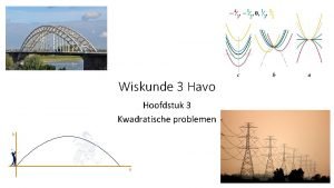 Wiskunde 3 havo