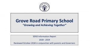 Grove road primary