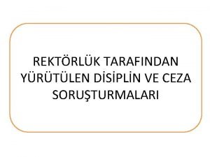 Disiplin tutanağı örneği Disiplin tutanağı örneği