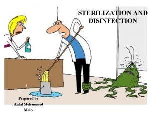 Sterilization by mechanical methods