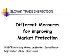 Slovak trade inspection