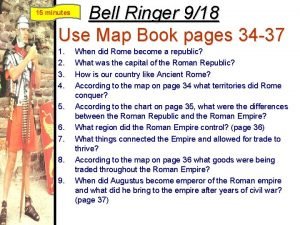 Bell Ringer 918 Use Map Book pages 34