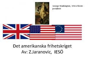 George washington amerikanska revolutionen