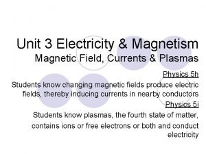 Magnet current
