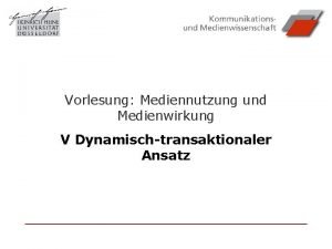 Dynamisch transaktionaler ansatz Dynamisch transaktionaler ansatz