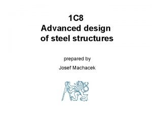 Advanced design of steel structures notes