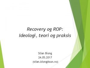 Empowerment i teori og praksis