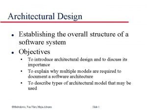 What is a overall structure