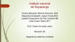 Instituto nacional de soyapango