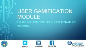 Gamification dynamics 365