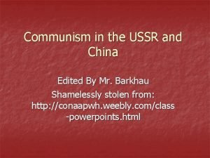 Trotskyism vs communism