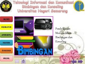 Teknologi Informasi dan Komunikasi Bimbingan dan Konseling Universitas