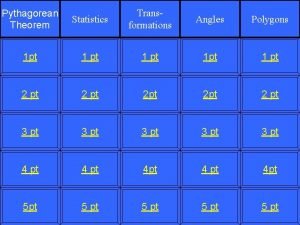 Pythagorean theorem of statistics