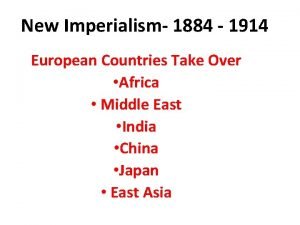 European imperialism in china