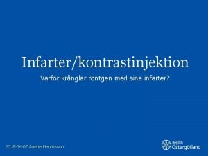 Kontrastinjektion