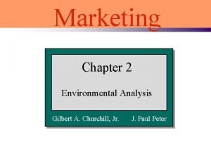 Natural environment analysis