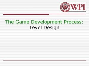 Level design process