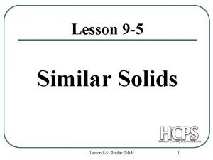 Similar solids definition