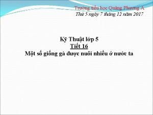 Trng tiu hc Qung Phng A Th 5