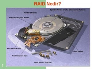 RAID Nedir 1 RAID Redundant Array of Independent