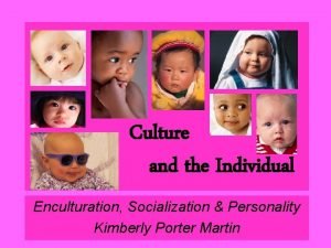 Examples of enculturation
