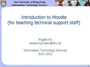 Hku moodle guest