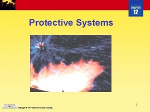 CHAPTER 12 Protective Systems 1 Copyright 2007 Thomson