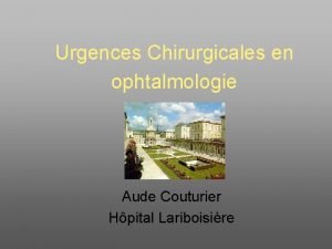 Ceio ophtalmo