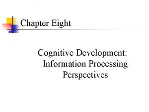 Cognitive information processing theory