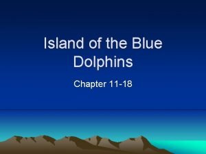 Island of the blue dolphins chapter 11