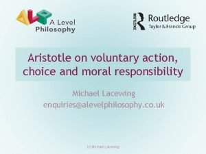 Aristotle voluntary action Aristotle voluntary action