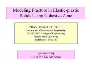 Fracture mechanics