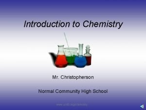 Mr christopherson chemistry