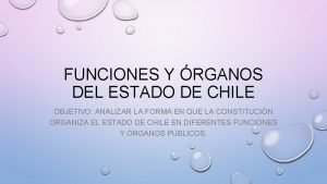 Funciones del presidente de chile