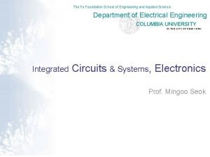 Columbia university power electronics