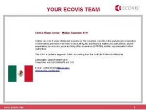 Ecovis mexico