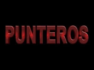 Punteros