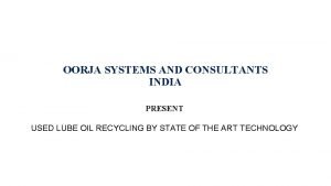 Oorja systems & consultants