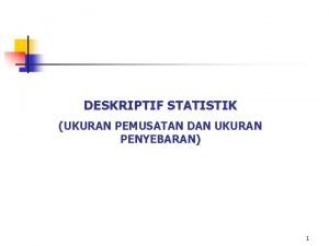 Nilai modus