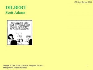 Dilbert spring