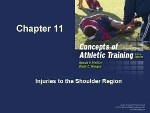 Chapter 11 injuries to the shoulder region