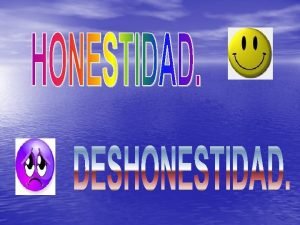 Que es honestidad