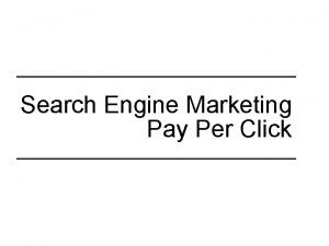 Ppc search engine marketing positioning Ppc search engine marketing positioning