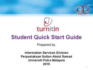 Turnitin class id and password