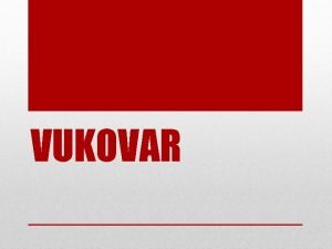 Vukovar prije rata