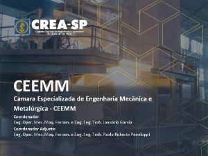 CEEMM Camara Especializada de Engenharia Mecnica e Metalrgica